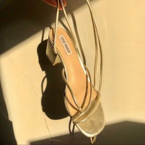 Steve Madden Lace Up Block Heels